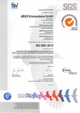 质量管理体系 ISO 9001:2008/合格证书